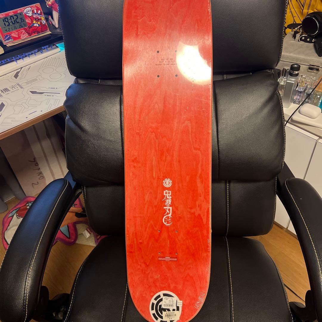 ELEMENT エレメント　スケボーデッキ　鬼滅の刃　竈門禰豆子　コラボ企画