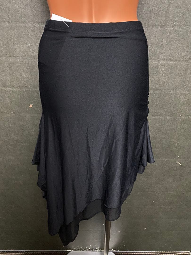 【エスパン】黒スカート3972