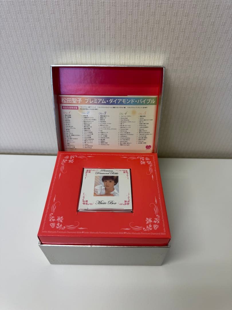 松田聖子　プレミアムダイヤモンドバブル　30周年記念　CDbox 完全生産限定盤