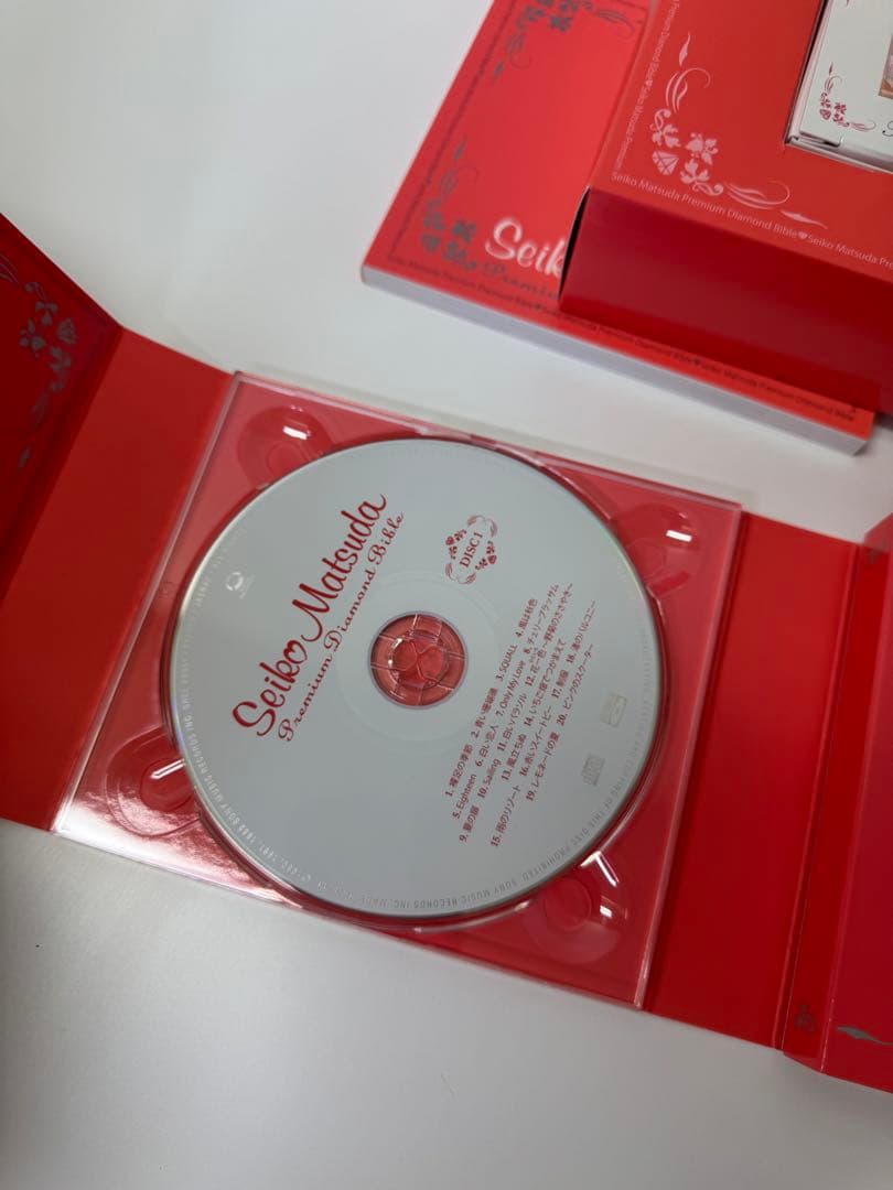 松田聖子　プレミアムダイヤモンドバブル　30周年記念　CDbox 完全生産限定盤