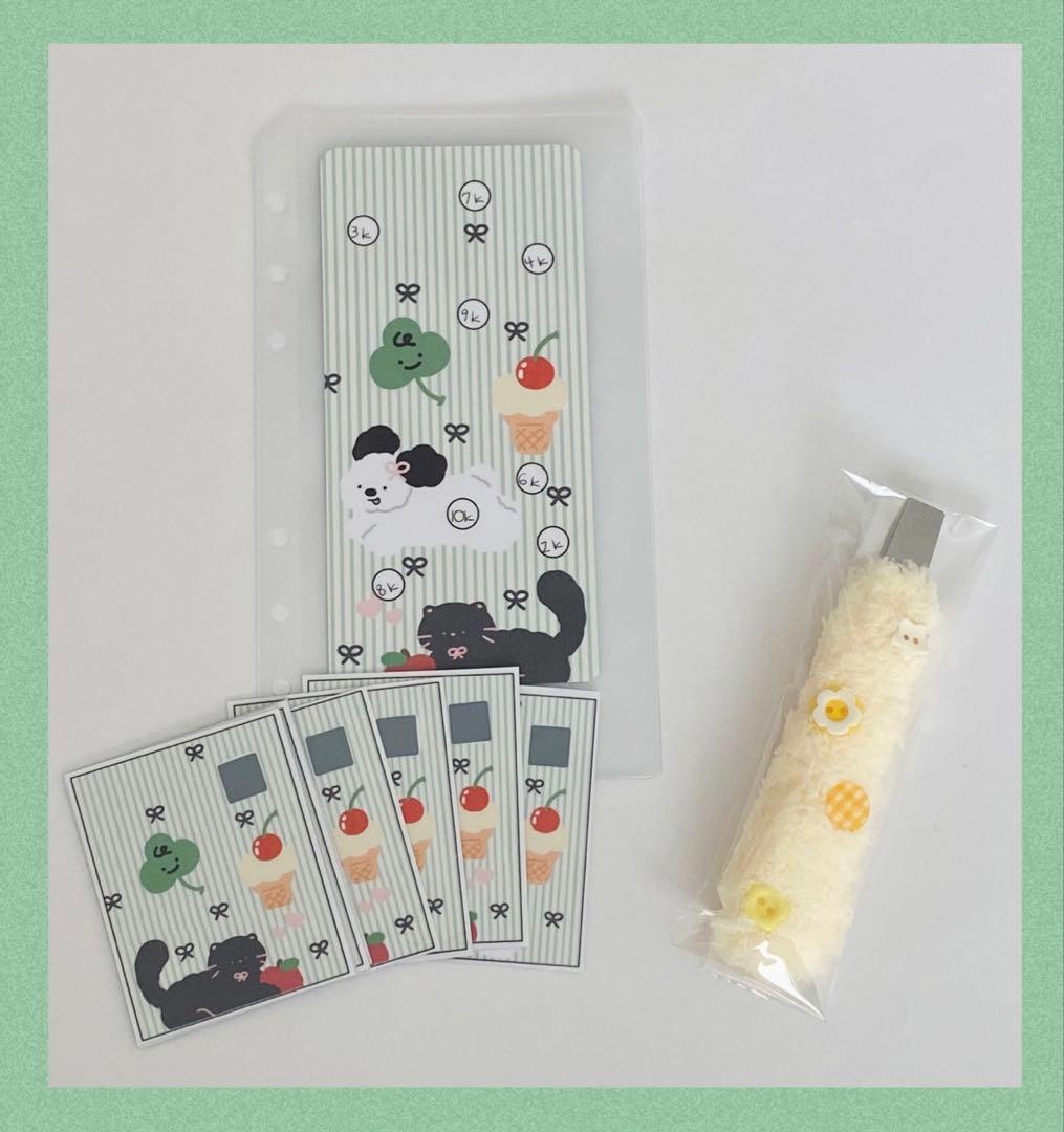 ゆとり ふわふわうさぎバインダー&スクラッチスクレーパー等3点セット