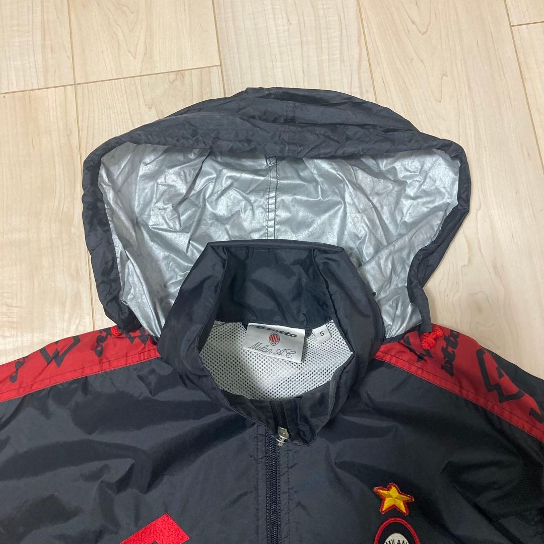 90s ACミラン ナイロンジャケット フルジップ lotto