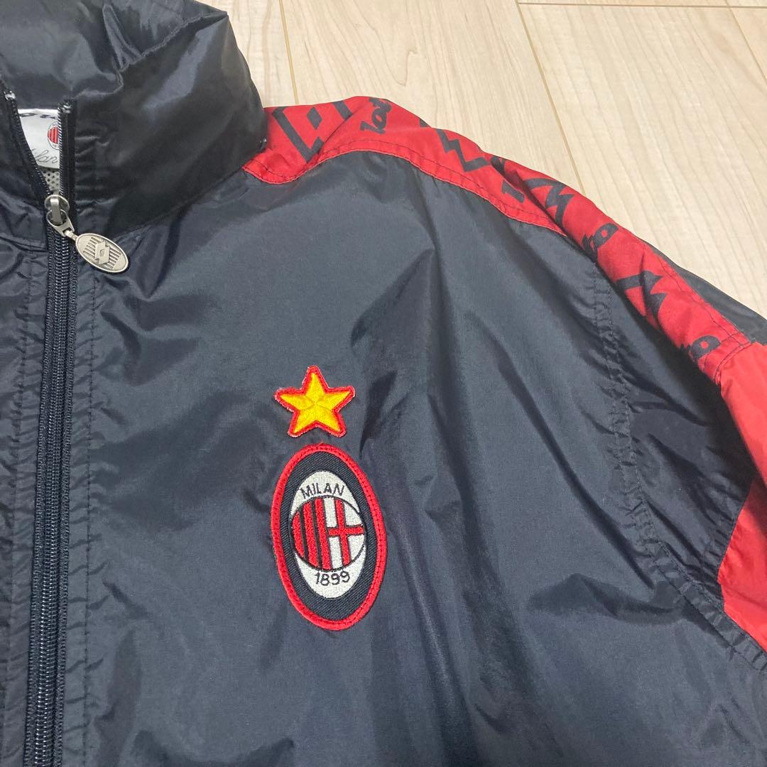 90s ACミラン ナイロンジャケット フルジップ lotto