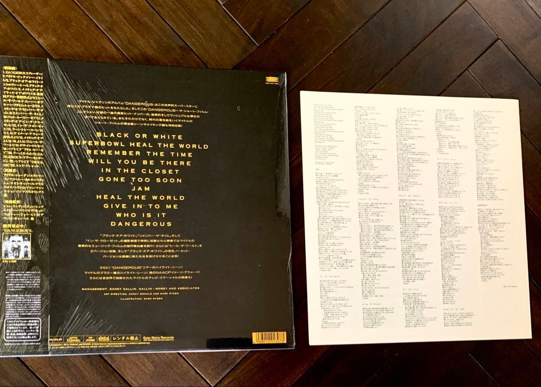 【LD：MICHAEL JACKSON マイケル・ジャクソンDANGEROUS】