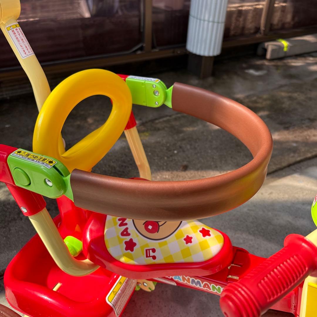 アンパンマン 三輪車 折りたたみ　オールインワンUP III