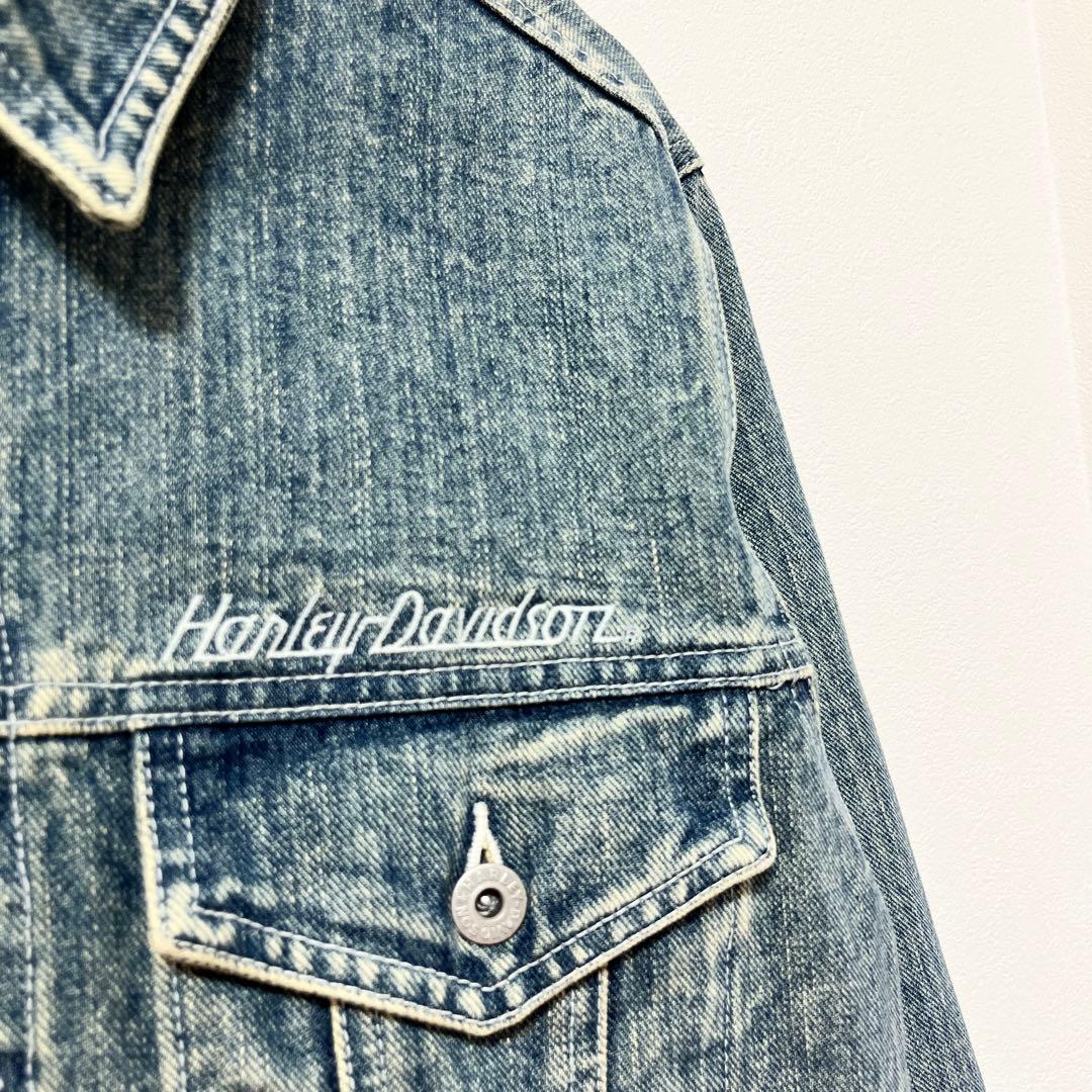 《Harley-Davidson》Denim Trucker Jacket