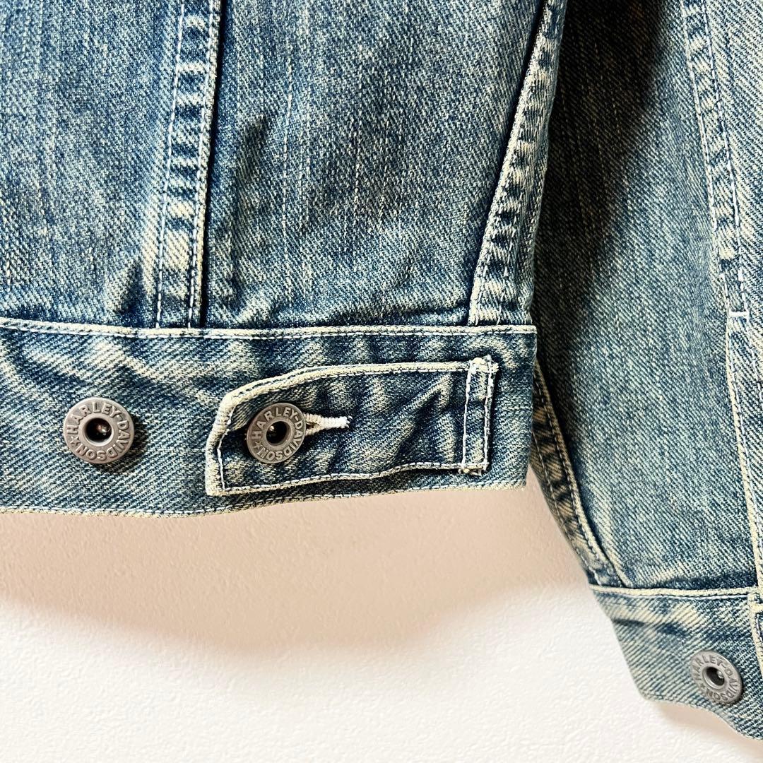 《Harley-Davidson》Denim Trucker Jacket