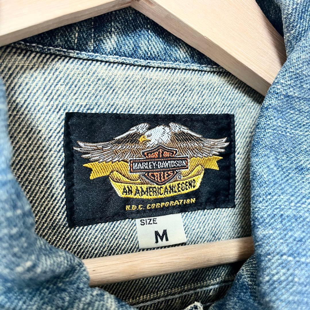 《Harley-Davidson》Denim Trucker Jacket