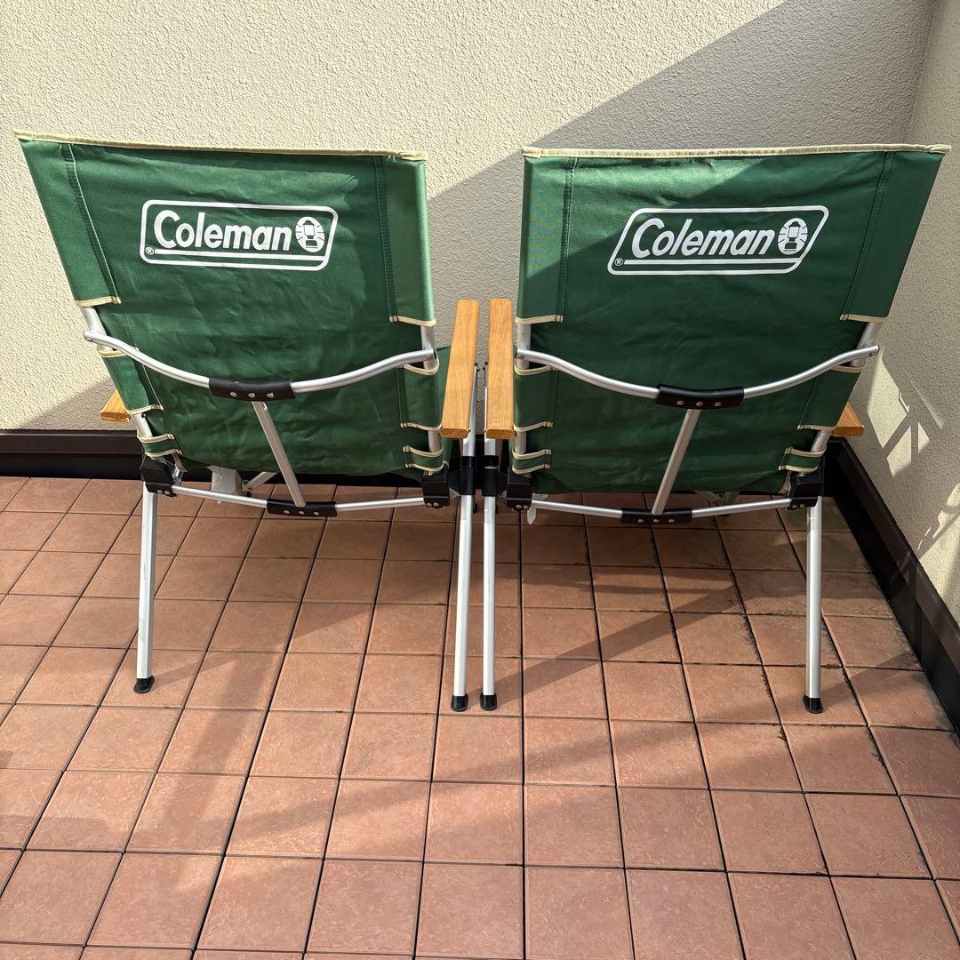 ☆コールマン (Coleman)レイチェア(グリーン)【2脚セット】