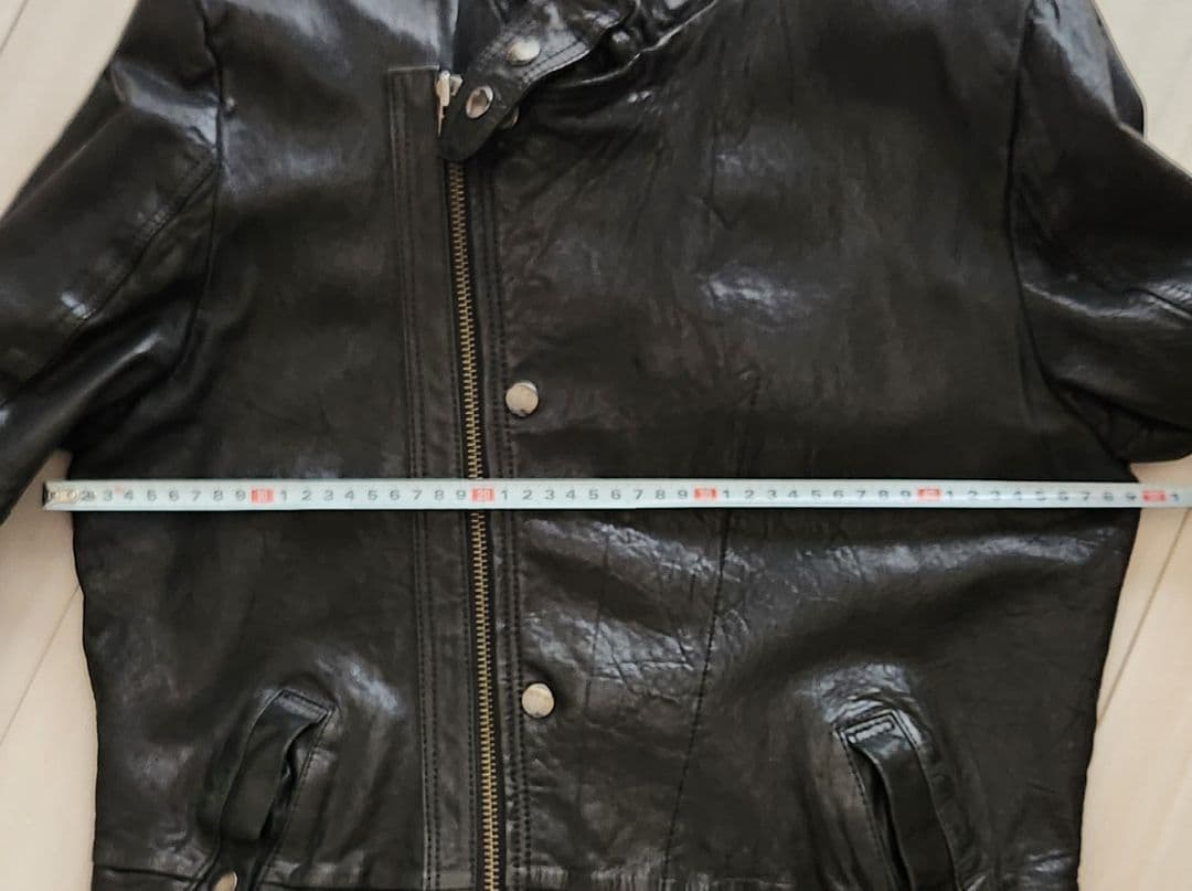 boss☆DIESELレザージャケット◆ライダースジャケット◆