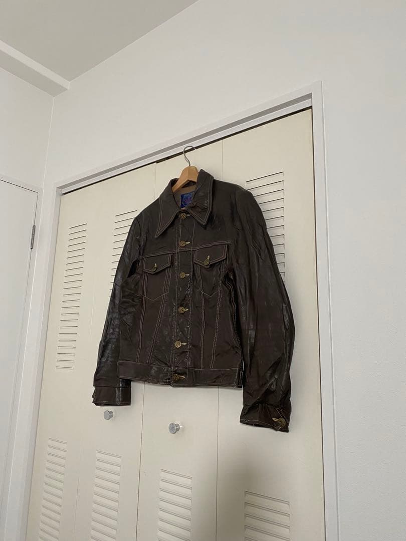 b*n様 70s USA製 SKALAR レザートラッカージャケット ショート丈