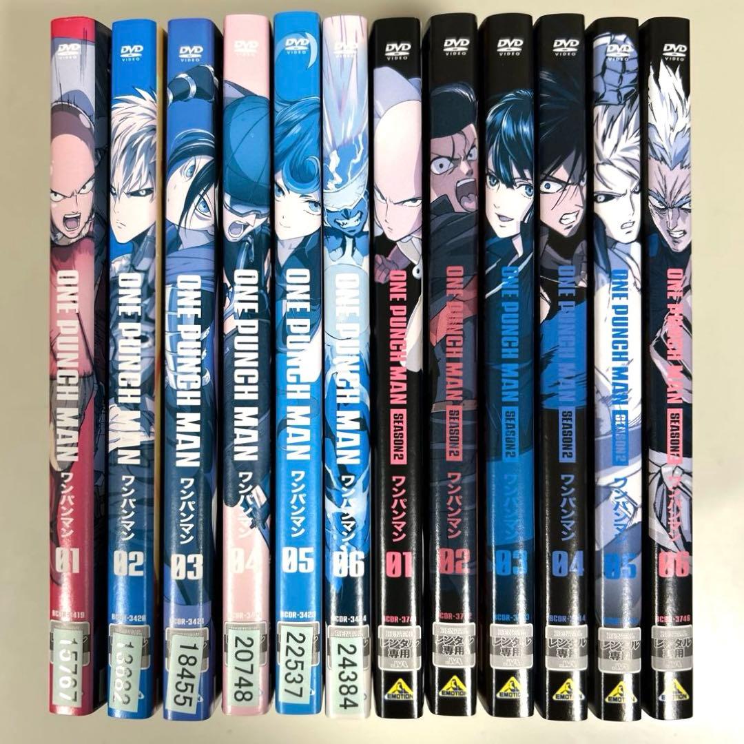 ワンパンマン / ワンパンマン シーズン2 DVD 全12巻セット