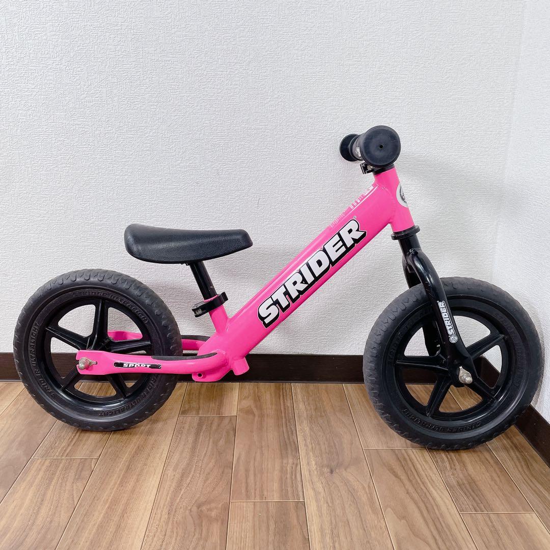 STRIDER SPORTS バランスバイク ピンク 12インチ