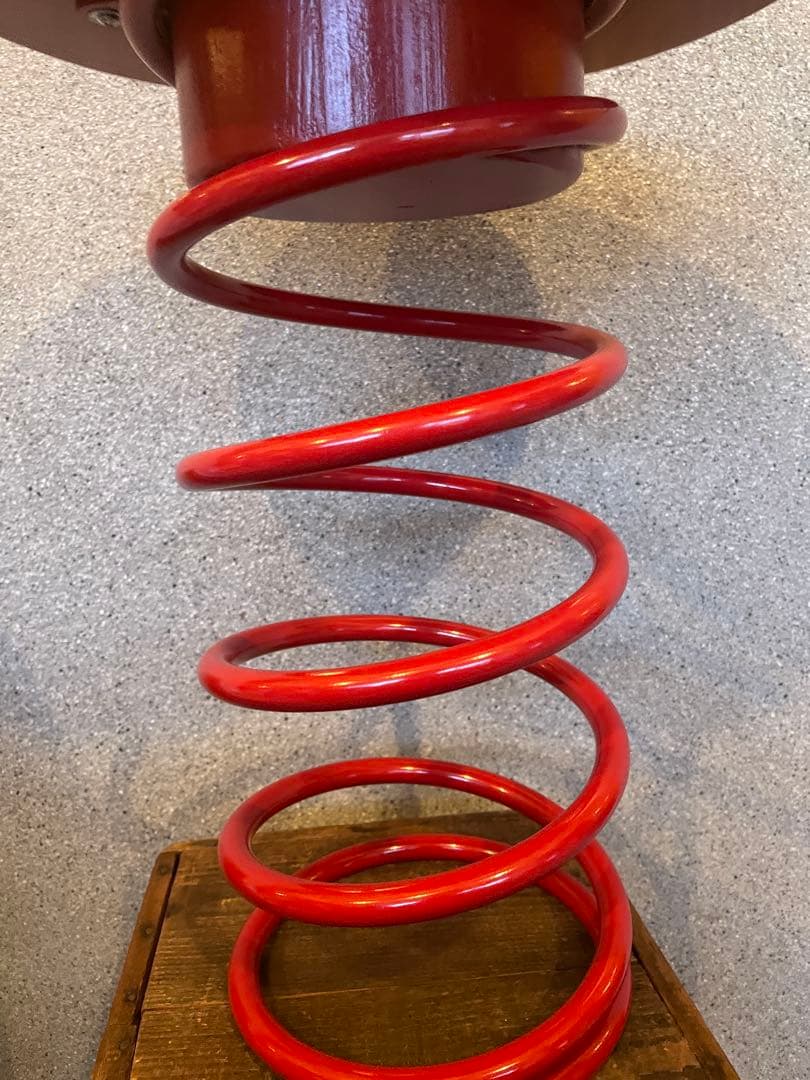 アート　ポストモダン　ミッドセンチュリー　サイドテーブル　スプリング　アノニマス