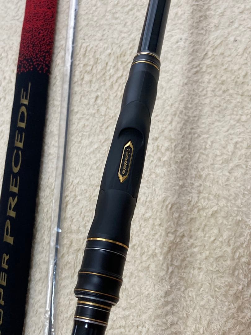 極美品　がまかつ　スーパープレシード1.75-5.3 サンライン釣武者釣研尾長