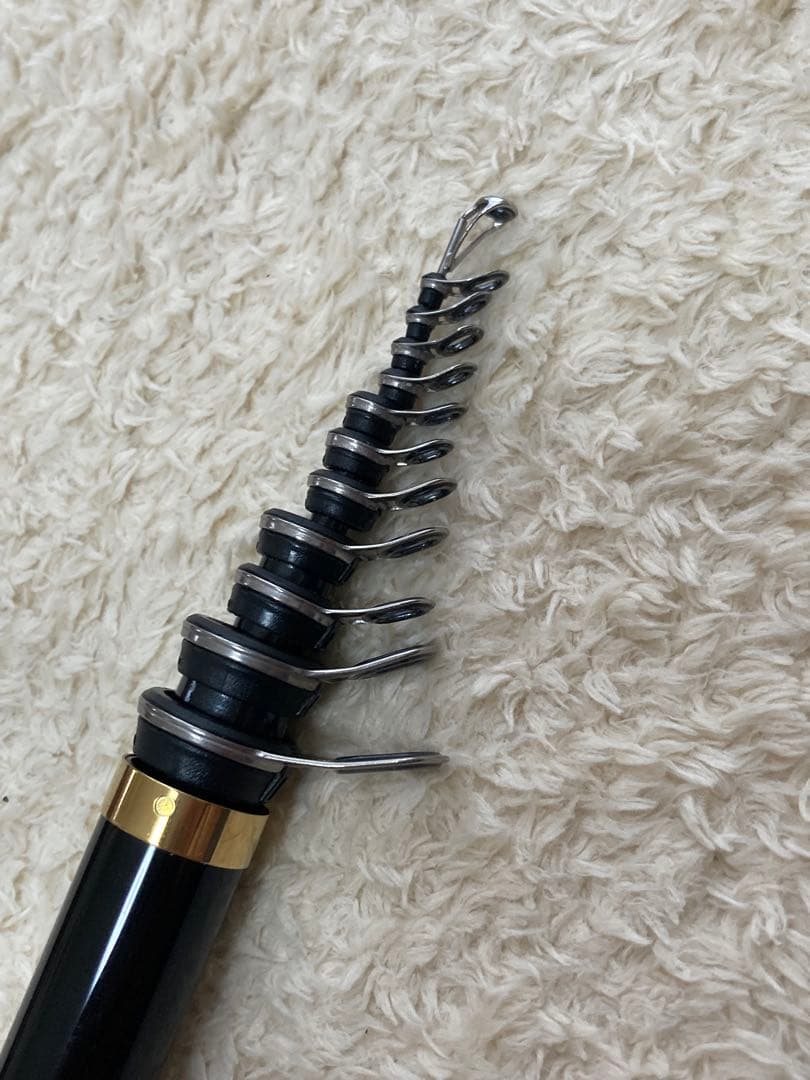 極美品　がまかつ　スーパープレシード1.75-5.3 サンライン釣武者釣研尾長