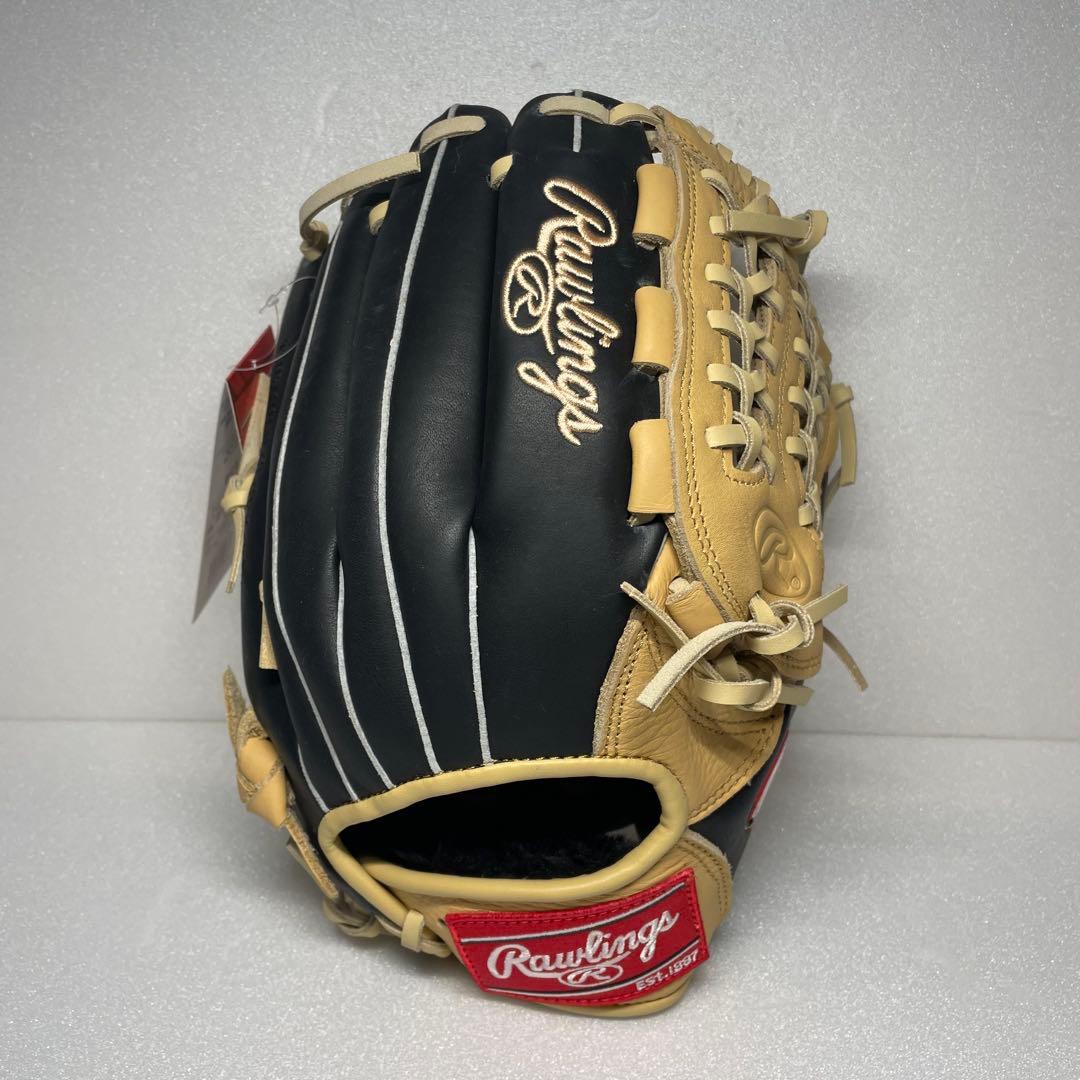 【新品】一般軟式・大人用 グローブ ローリングス オールラウンド キャメル