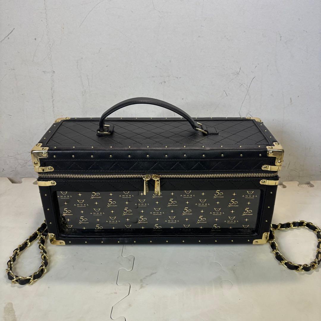 エンジェル シャンパン　空箱　5th 5周年限定　レザー　ブラック