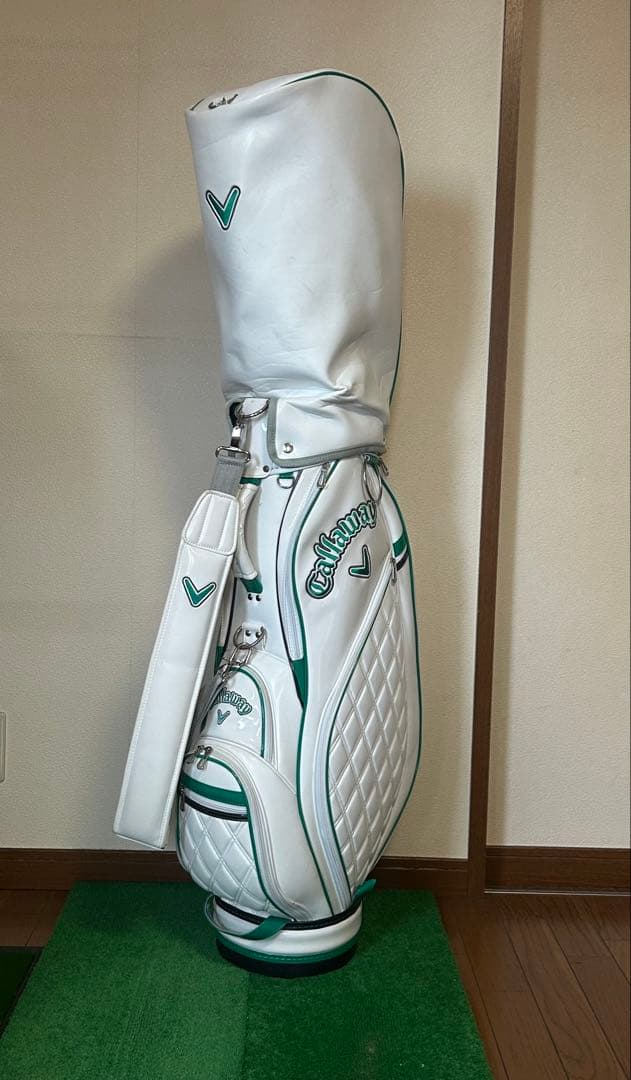 Callaway ゴルフバッグ・キャディバッグ ホワイト×緑