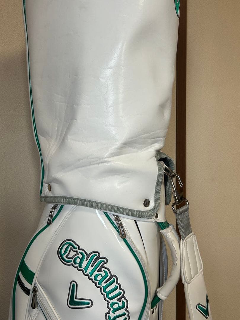 Callaway ゴルフバッグ・キャディバッグ ホワイト×緑