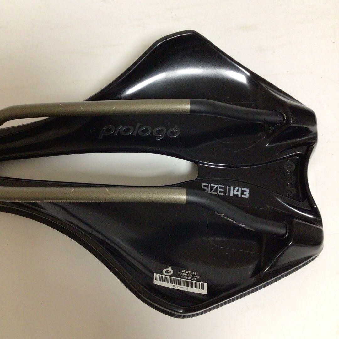 プロロゴ　DIMENSION 143 自転車サドル ブラック/グレー