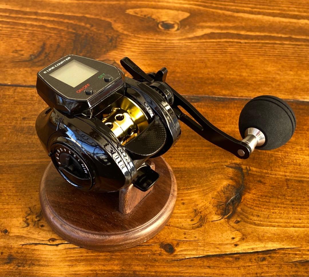 デジタルカウンター付きベイトリール　タイラバ　船釣り　右巻き　ジギング　タチウオ