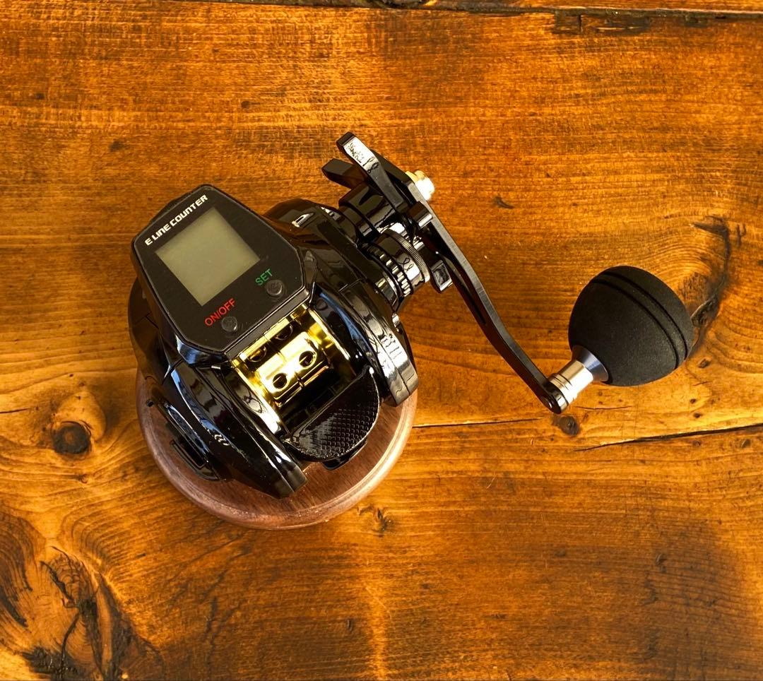デジタルカウンター付きベイトリール　タイラバ　船釣り　右巻き　ジギング　タチウオ
