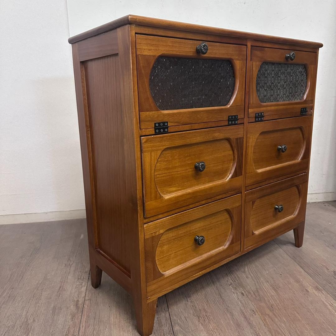 訳あり　アウトレット　アンティーク調　チェスト　キャビネット