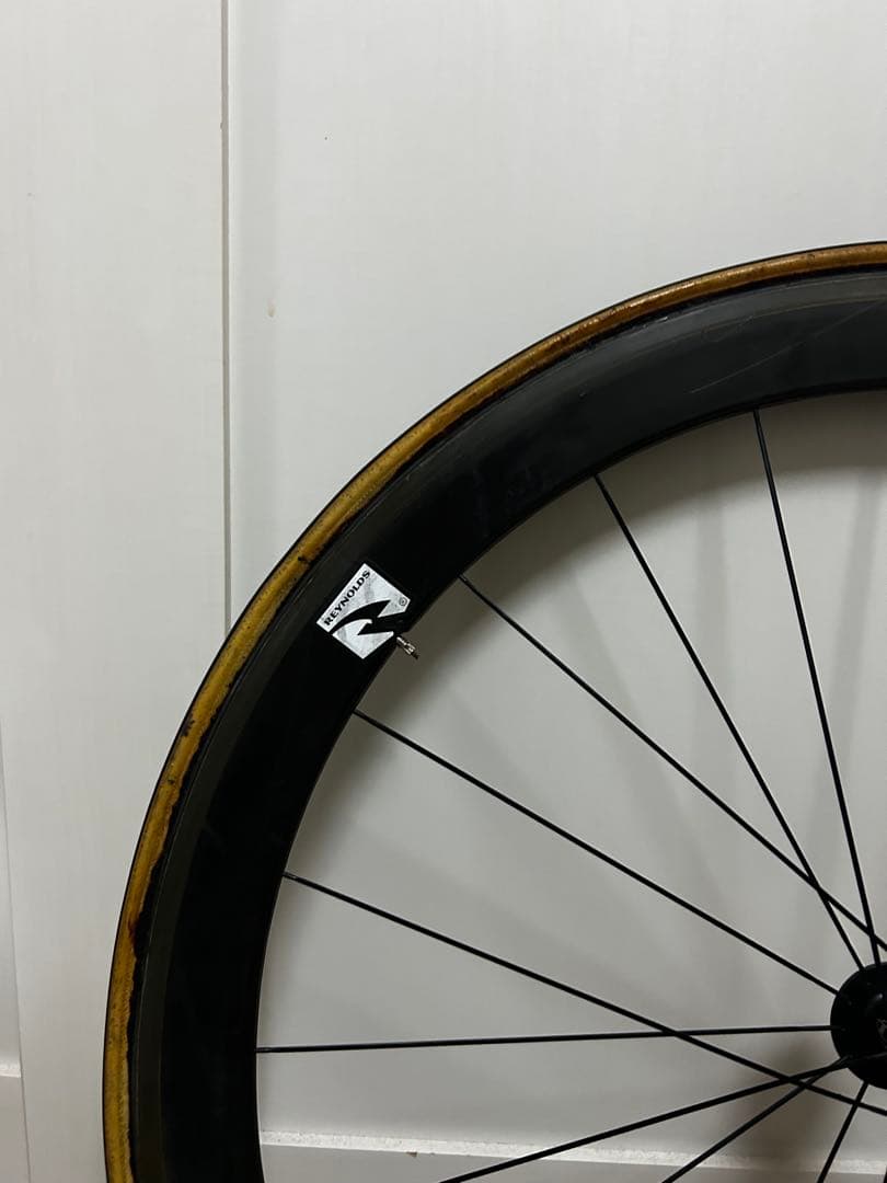 超軽量　Reynolds 手組みホイール　46mm　チューブラー