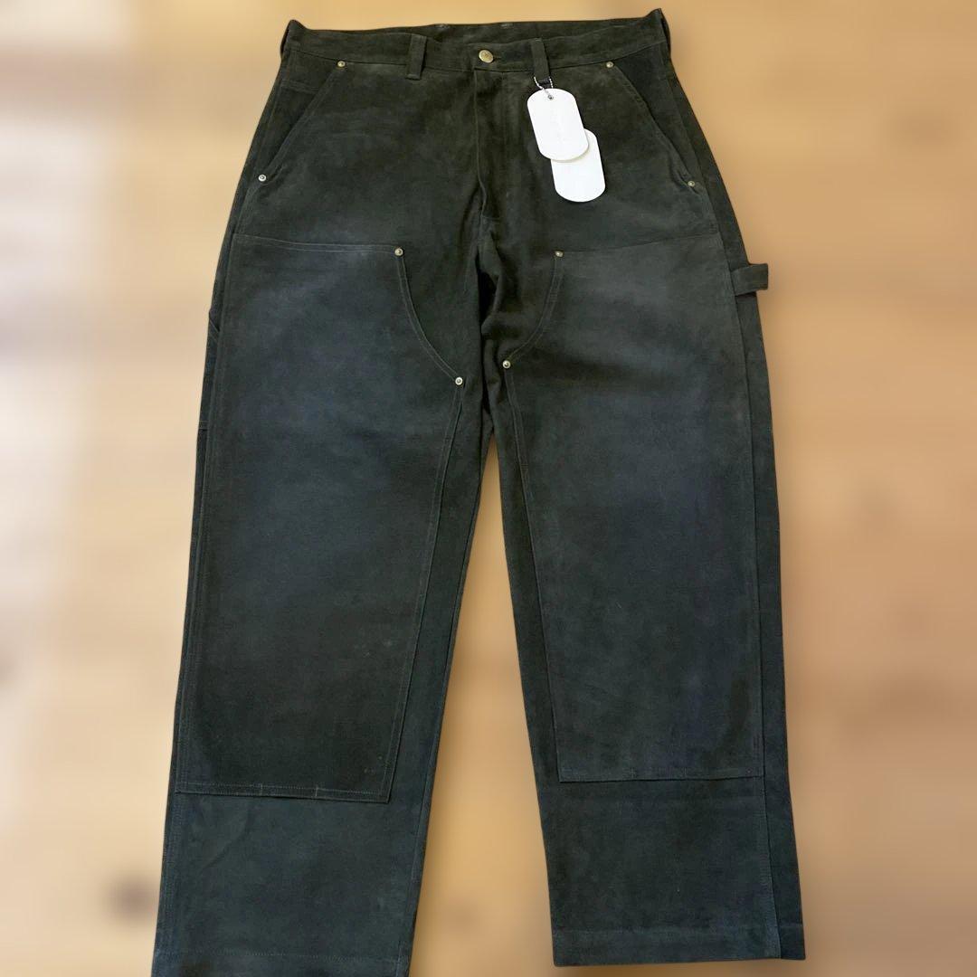 DIE DREI BERGE✖️NexusVII スウェードダブルニー　オリーブ