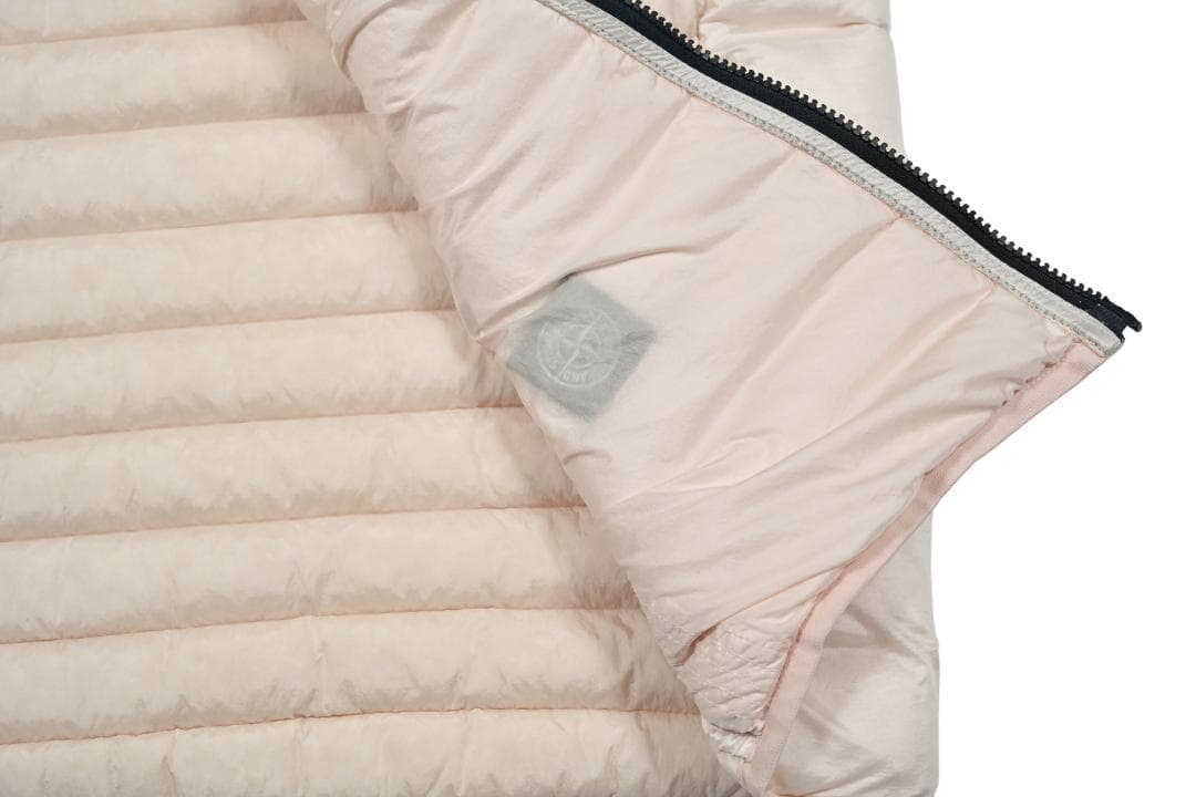 STONE  ストーンアイランド ダウンベスト L オフホワイト 白