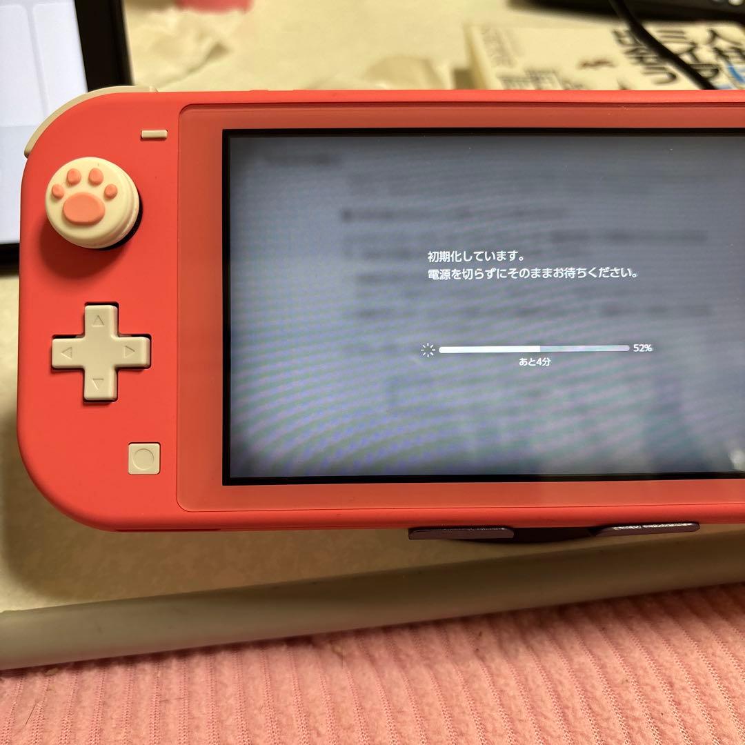 【美品】Switch lite コーラル