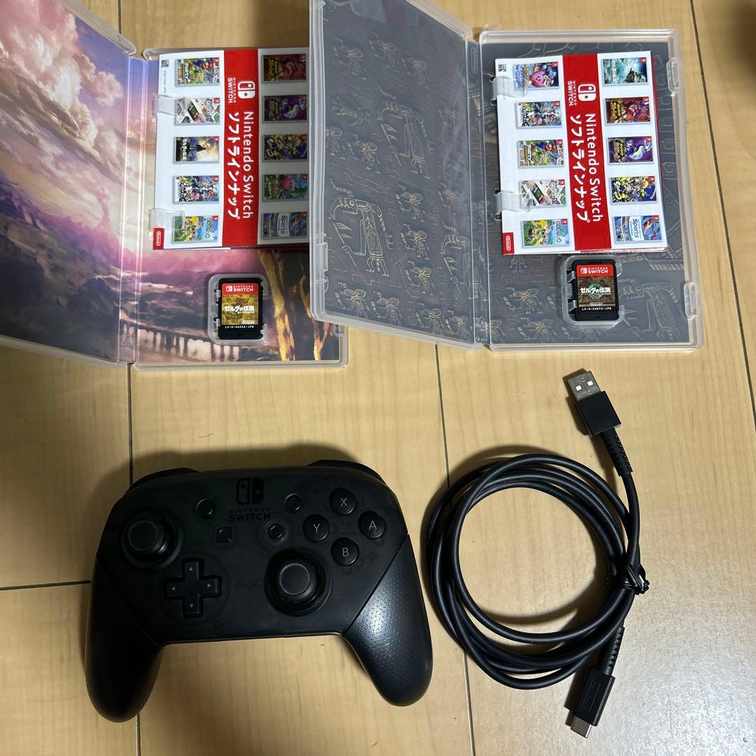 Switch 本体　ゼルダの伝説ソフトセット