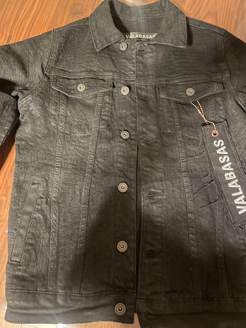 【XXX】VALABASAS ブラック デニムジャケット