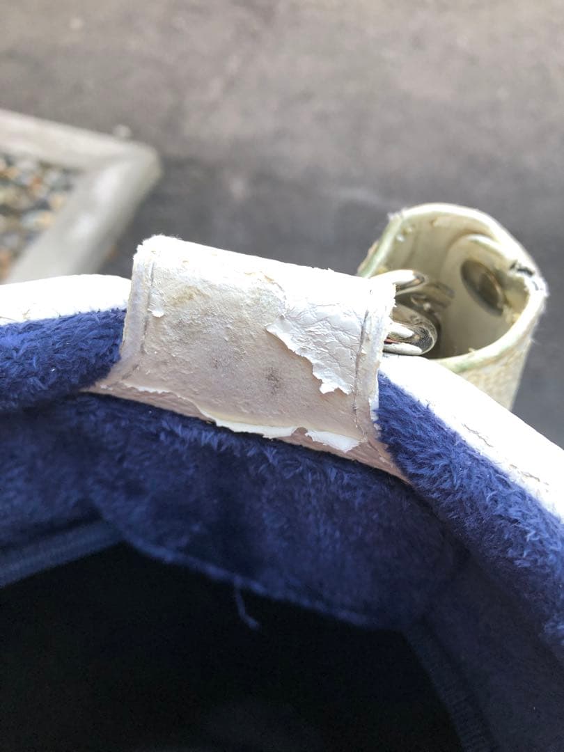 Psycho Bunny キャディバッグ 白/ネイビー