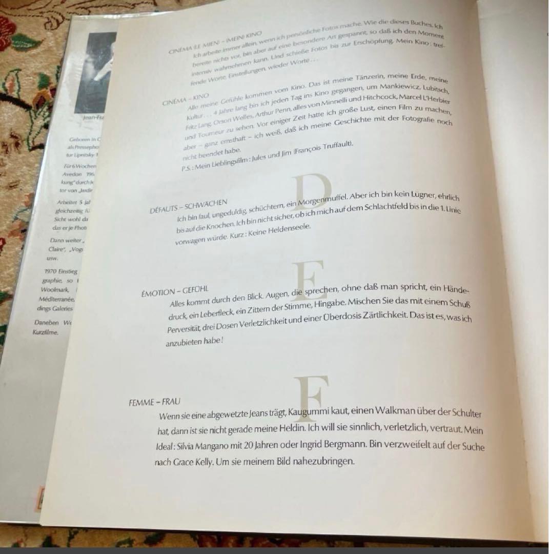 JONVELLE BIS ジャン・フランソワ・ジョンヴェル写真集 洋書ドイツ語