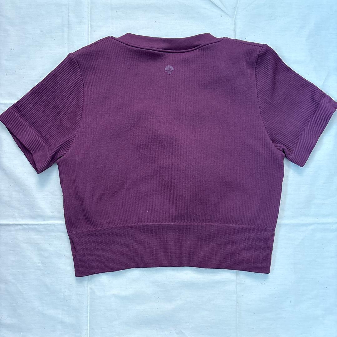 【SUKALA】アクティブデイジートップス ワイン　L