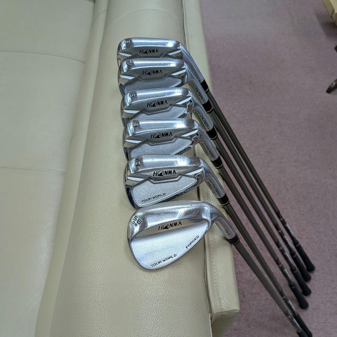 【美品格安】本間ゴルフ⭐︎アイアンセット⭐︎TW737V⭐︎6〜10+sw58°