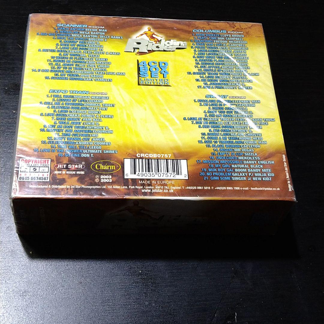 値下げ【新品】RIDDIM RIDER   4CD BOX SET
