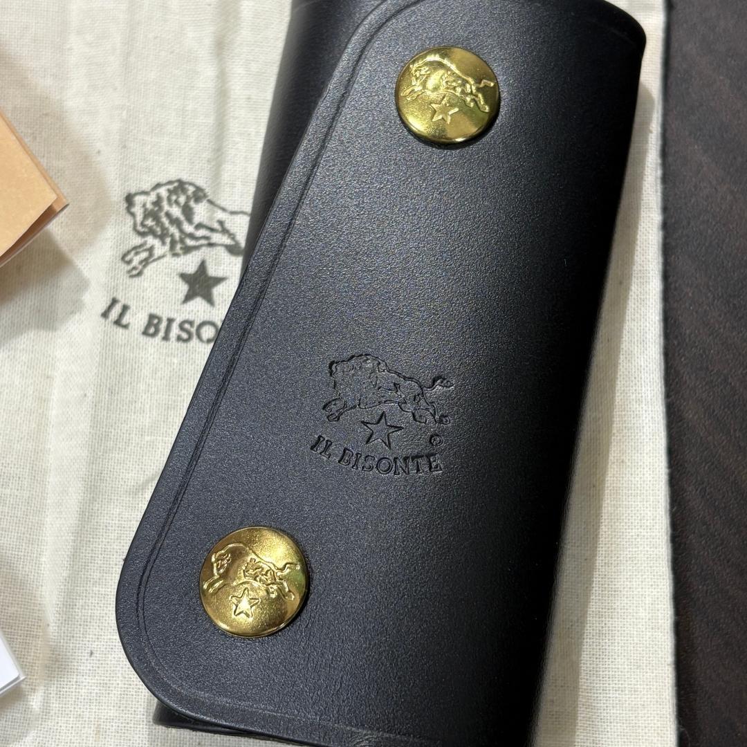 保証書付き【新品未使用】イルビゾンテ キーケース 黒 ブラック NERO