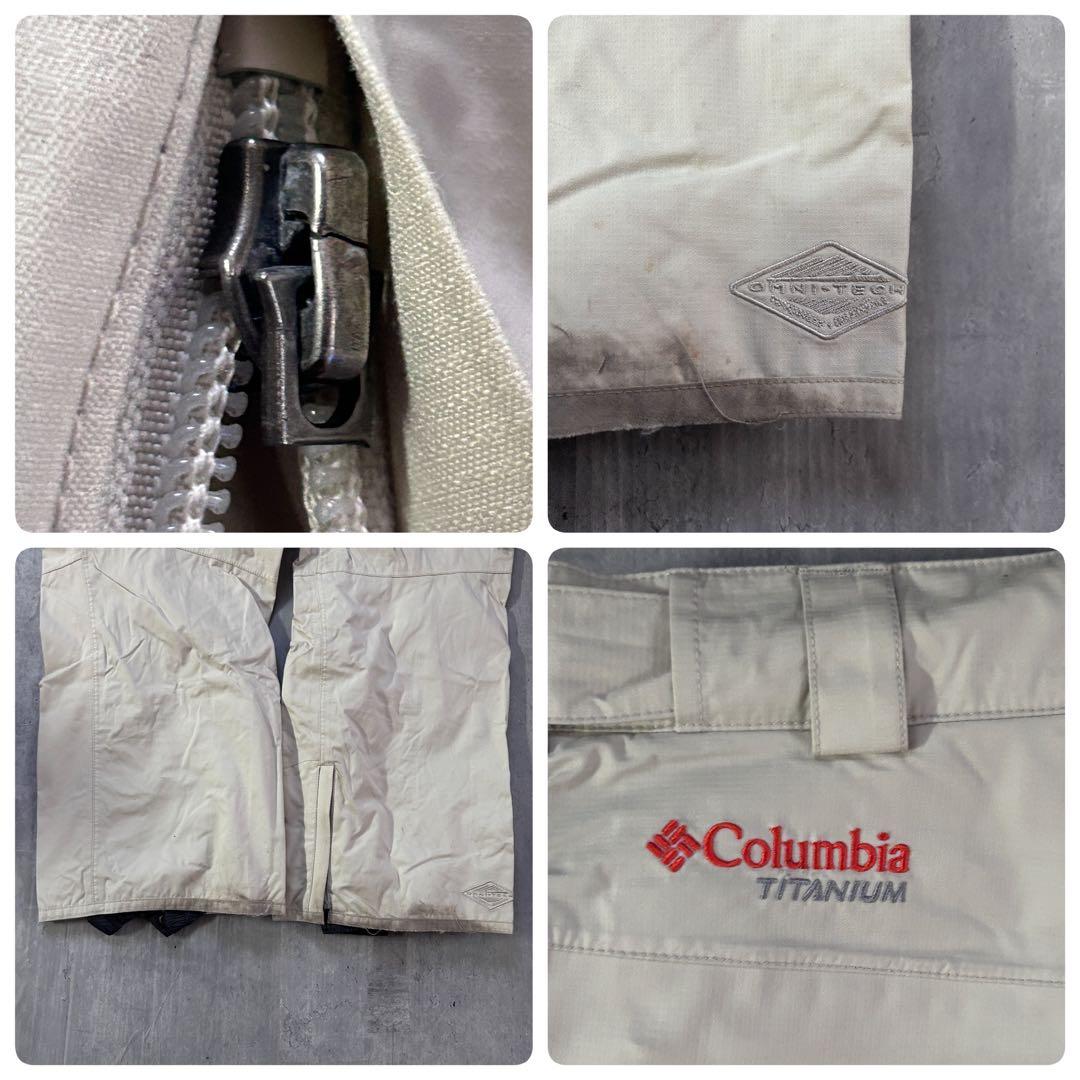 コロンビア オムニテック スノボウェア 上下 男M パスケース ベンチレーション