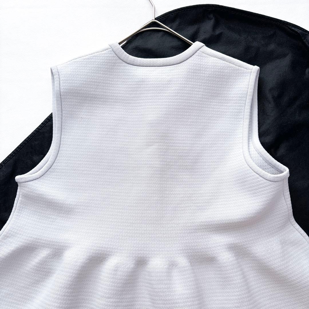 【美品】ユナイテッドアローズ バイカラーティアードベスト ニット ジレ