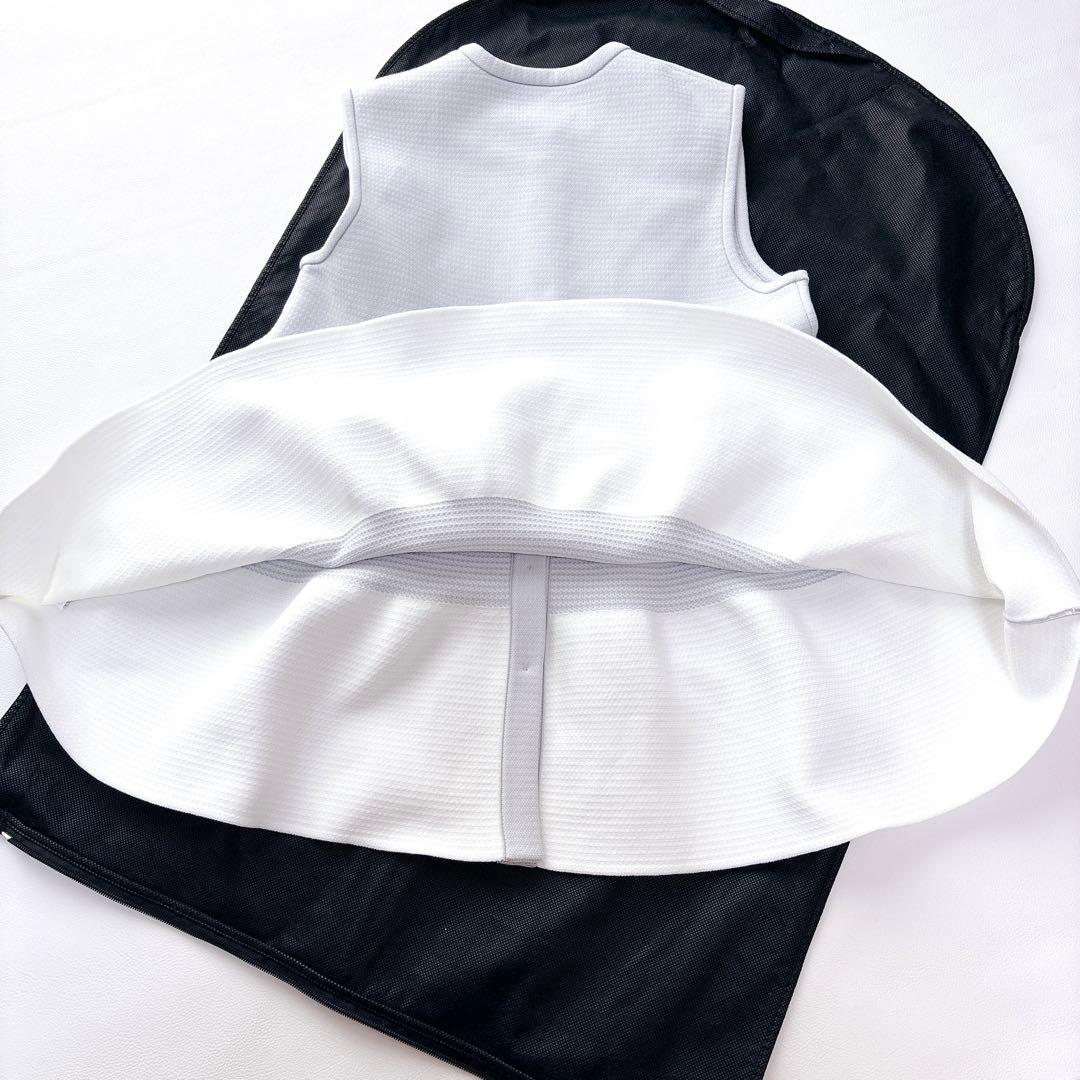 【美品】ユナイテッドアローズ バイカラーティアードベスト ニット ジレ