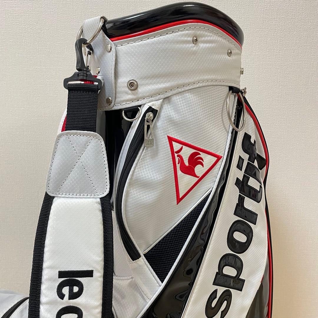 美品 le coq sportif ルコック 9.0型 軽量 キャディバッグ