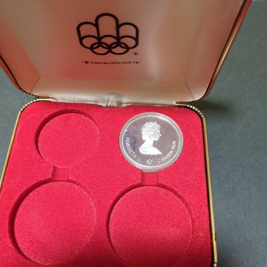 カナダオリンピック銀貨5ドル