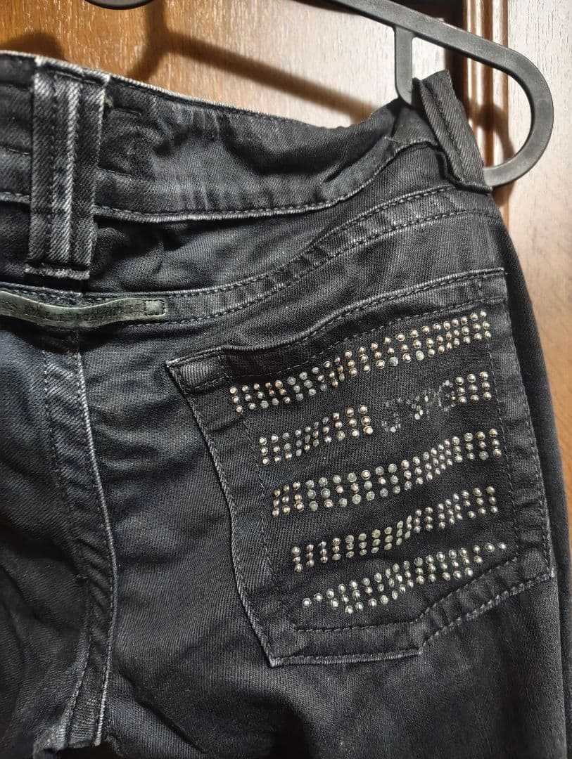 h*k様 JEAN’S PAUL GAULTIERブラックスキニーパンツ難有