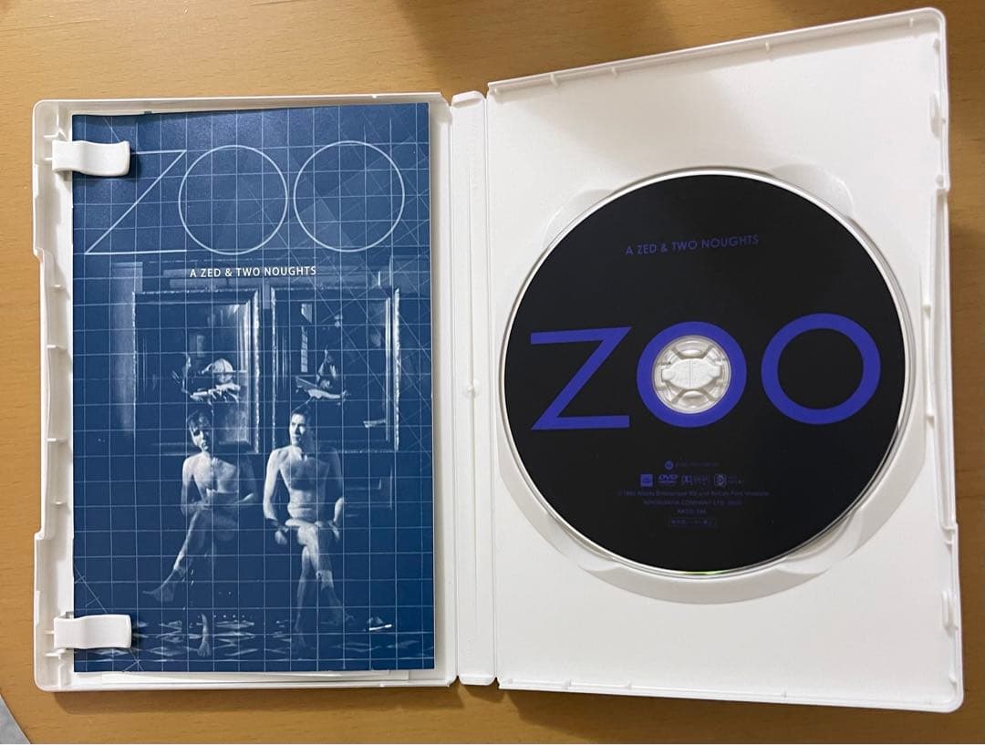 【希少品】ZOO [DVD] ピーター・グリーナウェイ 【特典・解説冊子付き】