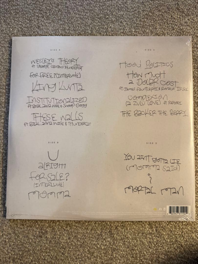 洋楽 Kendrick Lamar To Pimp a Butterfly