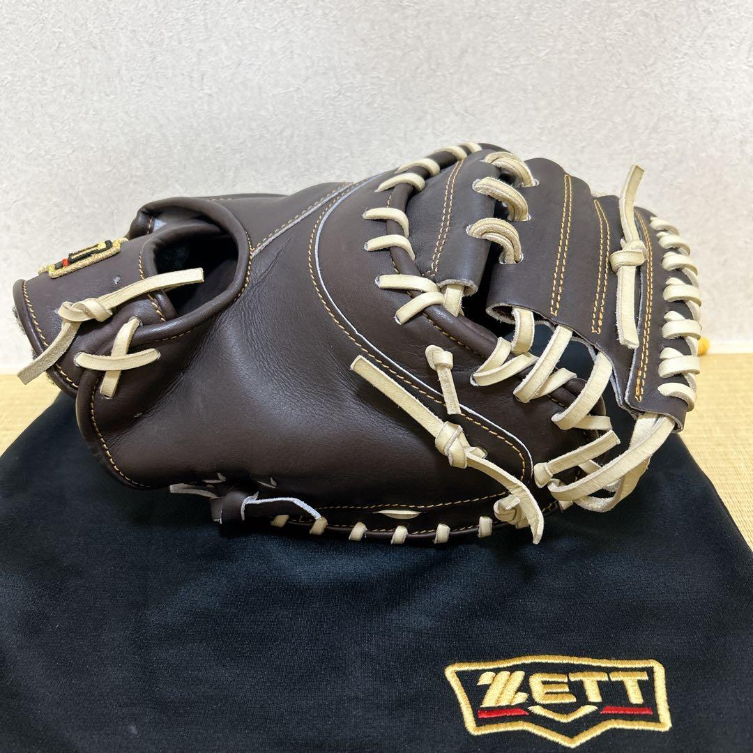✨美品✨ 【ZETT】 ゼット プロステイタス 硬式キャッチャーミット 激レア