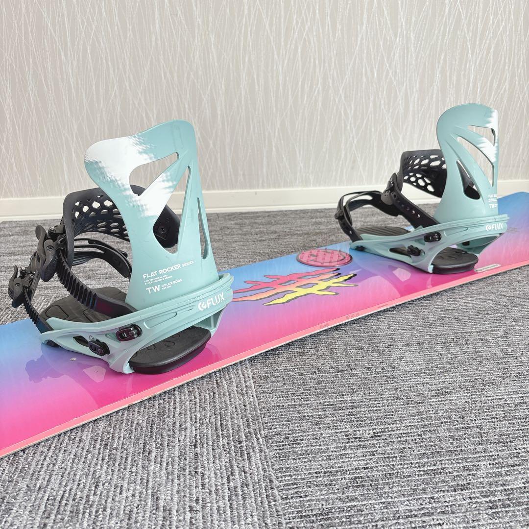 62超豪華❗️LOBSTER×FLUX メンズスノーボードセット★スノボ154cm